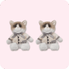 Folklore Cat Plush 2PCS